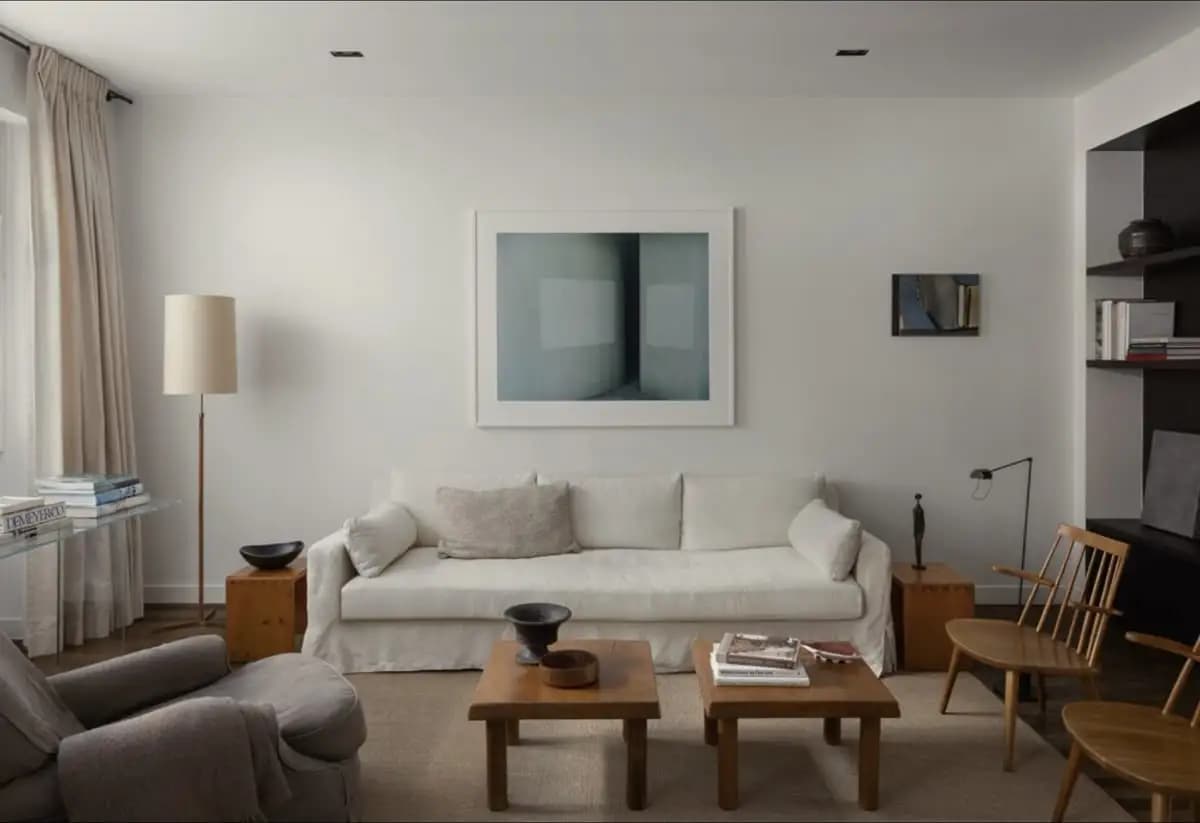 北京国贸顶层公寓极简风格设计 - 2